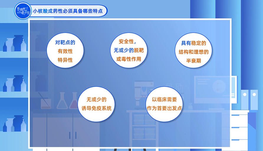 小核酸成药性必须具备哪些特点？